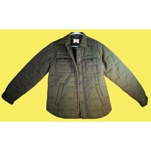 Deus Ex Machina Overshirt‎ men's Jacket, Size M Cotton,Green, Plain,Padded,James